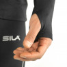 RUNNING JERSEY SILA PRIME BLACK - Long sleeves