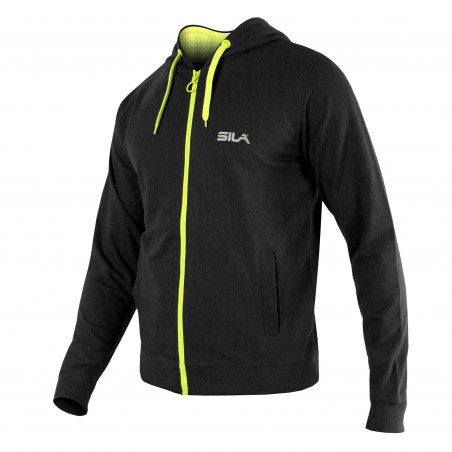 HOODIE SILA PRIME FUO BLACK/YELLOW