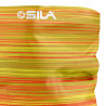 BANDANA NECK multifunction SILA - RACER Yellow / Orange