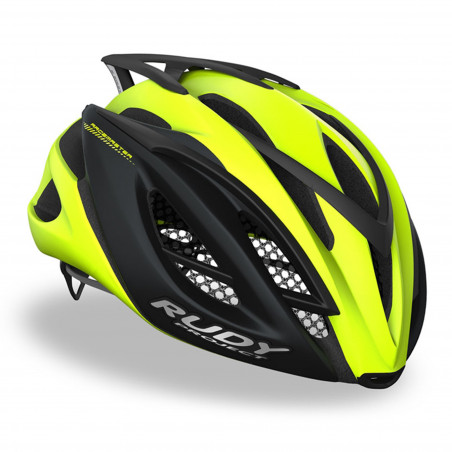 HELMET RUDY PROJECT RACEMASTER - BLACK MATTE / YELLOW FLUO