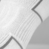 CHAUSSETTES COMFORT SILA - Courtes BLANC / GRIS