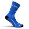 CHAUSSETTES RACING SILA - Mi-hautes BLEU ROYAL / NOIR