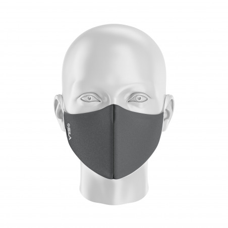 LOT Masques de Protection PRIME Gris - Réutilisable et lavable - Forme Coquille