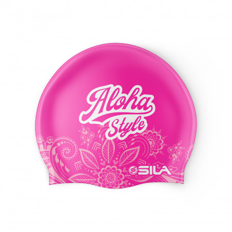 BONNET DE BAIN SILA ALOHA STYLE - ROSE