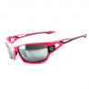 LUNETTES SILA VIPER - ROSE - REVO SILVER