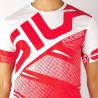 MAILLOT RUNNING HOMME FUSION ROUGE