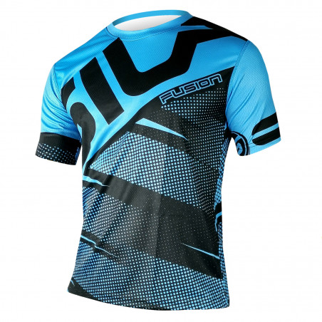 MAILLOT RUNNING HOMME FUSION BLEU