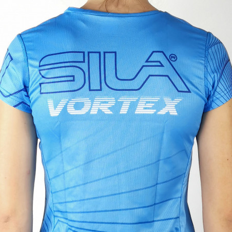 MAILLOT RUNNING FEMME VORTEX BLEU