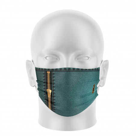 Masque de Protection JEANS - Réutilisable et lavable