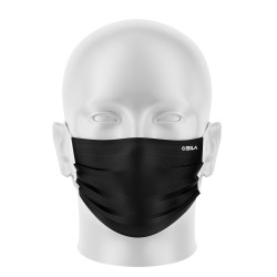 LOT Masques de Protection PRIME Emeraude - forme plate - 2 couches - Réutilisable et lavable