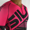 SKATING SUIT SILA FUSION PINK - Short sleeves