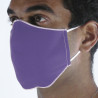 LOT Masques de Protection PRIME Violet - Réutilisable et lavable - Forme Coquille