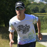 MAILLOT RUNNING HOMME SILA ALOHA STYLE - BLANC MULTICOLOR