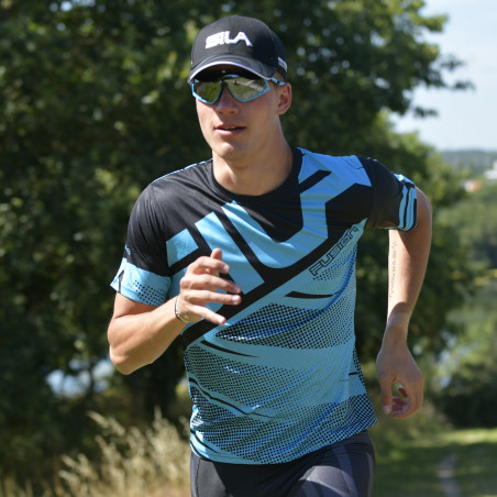 MAILLOT RUNNING HOMME SILA FUSION - EMERAUDE