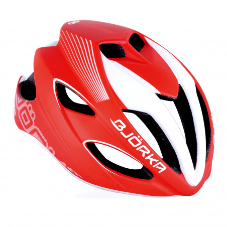 CASQUE BJÖRKA HB51 - ROUGE/BLANC