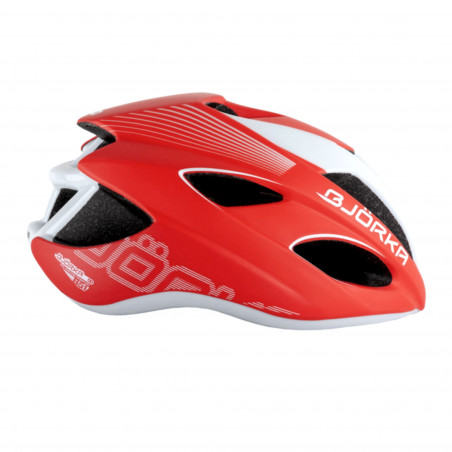 CASQUE BJÖRKA HB51 - ROUGE/BLANC