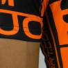 MAILLOT FLUO STYLE 3 ORANGE Manches courtes