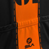 MAILLOT FLUO STYLE 3 ORANGE Manches courtes