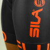 CUISSARD CYCLISME SILA FLUO STYLE 3 ORANGE