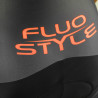 CUISSARD CYCLISME SILA FLUO STYLE 3 ORANGE