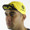 CASQUETTE CYCLISTE SILA - JAUNE FLUO