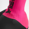 COUVRE CHAUSSURES PRO AERO SILA Lycra - Rose Fluo