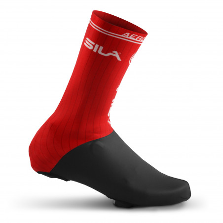 PRO AERO LYCRA SHOE COVER - SILA RED