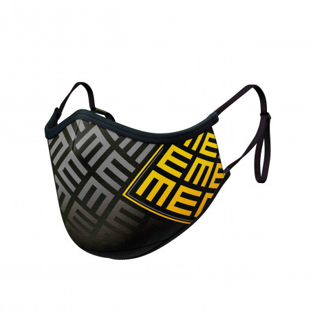 TRIFORCE YELLOW MASK ADJUSTABLE - Ergo Form - Filtration 2 - UNS2