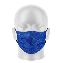 Women mask SILA ELEGANT BLUE - Flat shape - Filtration 1 - UNS1