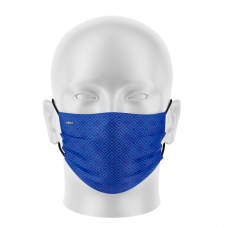 Women mask SILA ELEGANT BLUE - Flat shape - Filtration 1 - UNS1