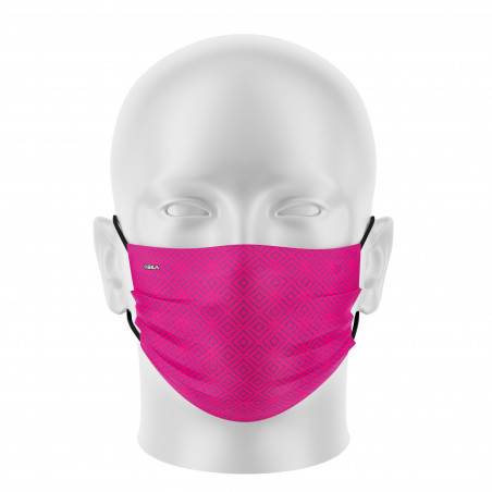 Women mask SILA ELEGANT PINK - Flat shape - Filtration 1 - UNS1