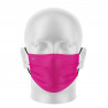 Masque tissu femme SILA ELEGANCE ROSE - Forme Plate - Filtration 1 - UNS1