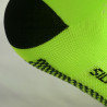 CHAUSSETTES RACING SILA - Courtes JAUNE FLUO / NOIR