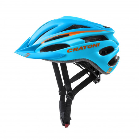 CASQUE CRATONI PACER JUNIOR - ORANGE / BLEU