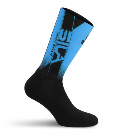 SILA MEDIUM HEIGHT PRO AERO SOCKS - BLUE