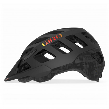 HELMET GIRO RADIX - BLACK MAT / HYPNOTIC