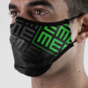 TRIFORCE GREEN Mask ADJUSTABLE - Ergo Form - Filtration 2 - UNS2