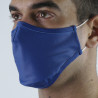 Masque tissu SILA AZALEA BLEU AJUSTABLE - Forme Ergo - Filtration 2 - UNS2