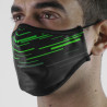 LASER GREEN MASK ADJUSTABLE - Ergo Form - Filtration 2 - UNS2