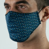 Masque tissu SILA RUBIS BLEU - Forme Ergo - Filtration 1 - UNS1