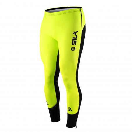 COLLANT D'ÉCHAUFFEMENT ZIP SILA FLUO STYLE 3 PLUS - JAUNE