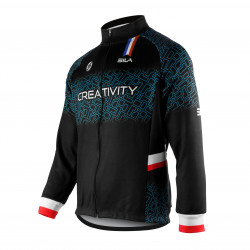 WARMING THERMAL JACKET SILA CREATIVITY  - BLUE