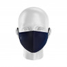 Masque tissu SILA GRADATION BLEU MARINE - Forme Coque - Filtration 1 - UNS1