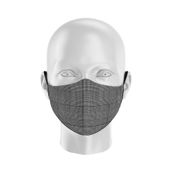 Mask SILA PRINCE OF GALLE - BLACK - Form Ergo - Filtration 1 - UNS1