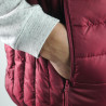 WINTER JACKET Sleeveless SILA  Garnet - WOMEN