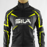 VESTE THERMIQUE PRO HIVER SILA TEAM  - JAUNE FLUO