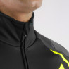 VESTE THERMIQUE PRO HIVER SILA TEAM  - JAUNE FLUO