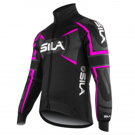 PRO THERMAL WINTER  JACKET SILA TEAM - NEON PINK