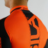 MAILLOT SILA FLUO STYLE 3 Plus – ORANGE – Manches courtes