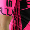 MAILLOT SILA FLUO STYLE 3 Plus – ROSE – Manches courtes